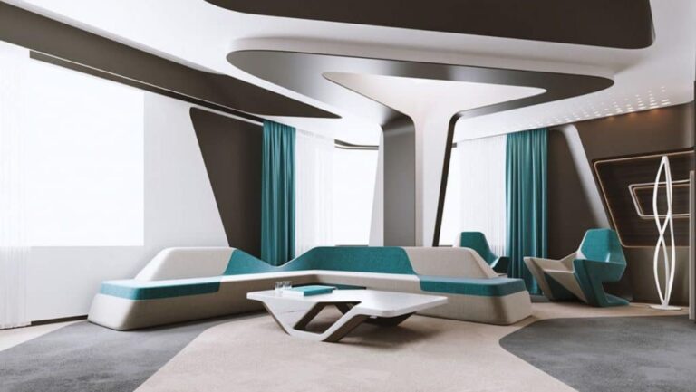 futuristic interior design